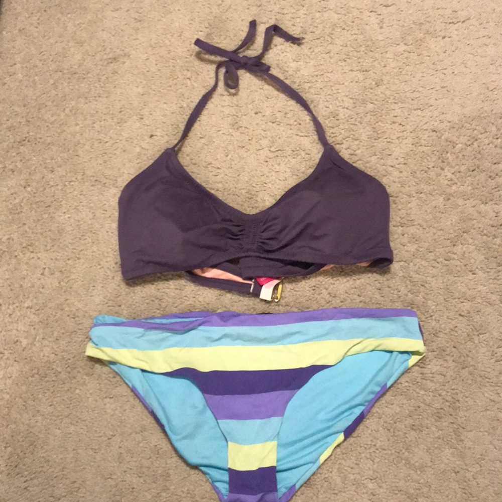 Victoria’s Secret swim top with calzedonia bottom